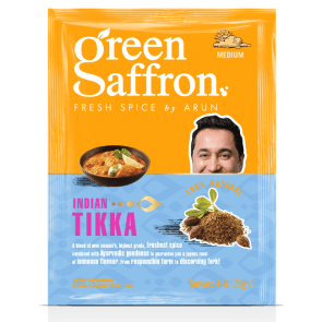 Green Saffron Indian Tikka - Kate's Kitchen