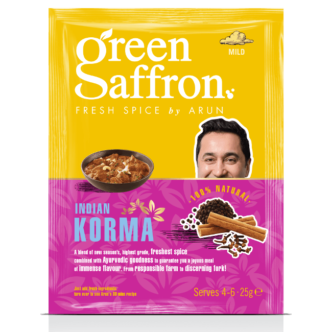 Green Saffron Korma Spice Mix - Kate's Kitchen