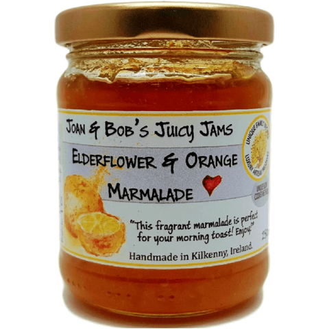 Joan & Bob's Juicy Jams | Elderflower & Orange Marmalade