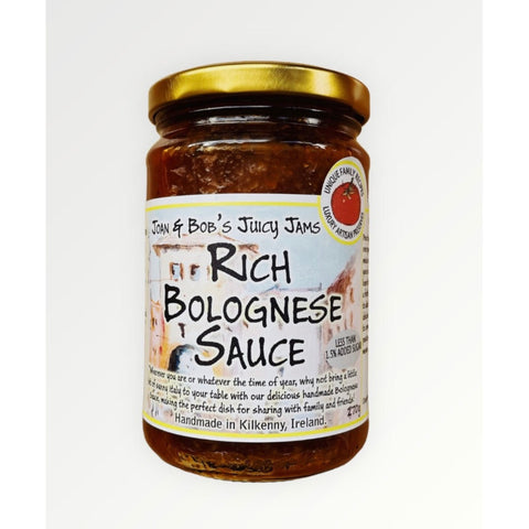 Joan & Bob's Juicy Jams | Rich Bolognese Sauce