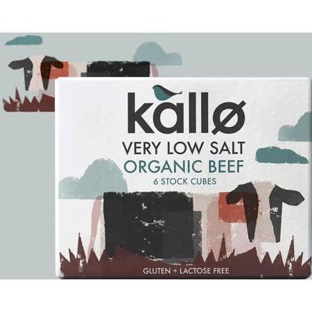 Kallo Very Low Salt Beef Stock Cubes - Kate's Kitchen