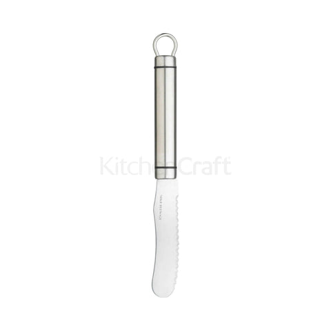 Kitchen Craft - Oval Handled Stainless Steel Butter Spreader