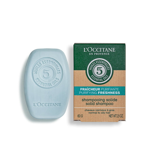 L’Occitane Purifying and Freshness Solid Shampoo
