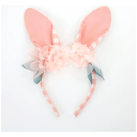Meri Meri | Embellished Gingham Bunny Headband