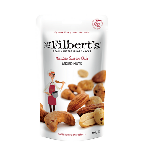 Mr Filberts | Mexican Sweet Chilli Mixed Nuts