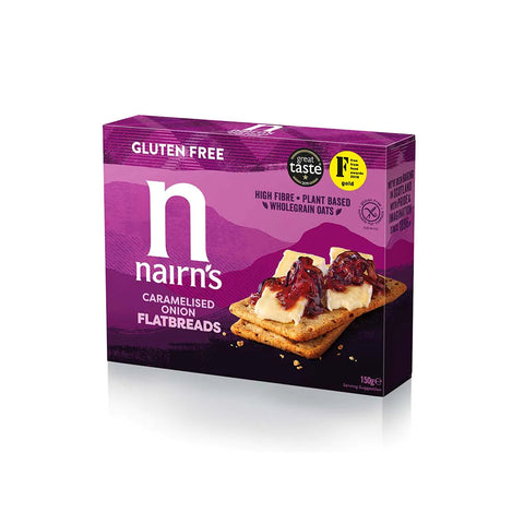 Nairns | Caramelised Onion Flatbreads Gluten Free