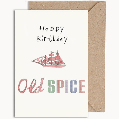 Old Spice | WeirdWaterColours