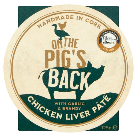 On The Pigs Back | Chicken Liver Pate with Garlic & Brandy