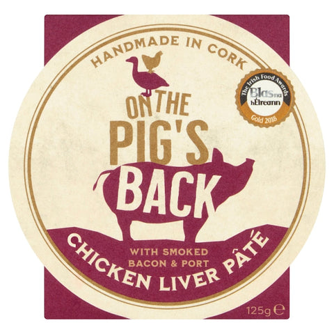 On The Pigs Back | Chicken Liver Pate with Smoked Bacon & Port