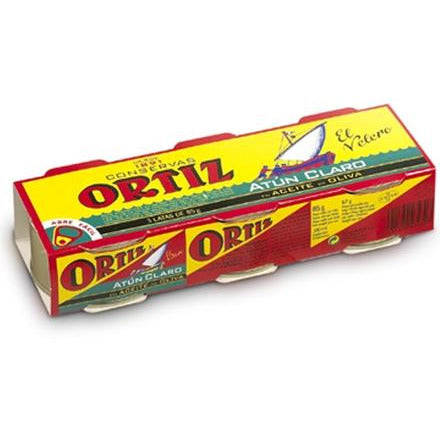 Ortiz Yellowfin Tuna in Oil - 3 Pack - Kate's Kitchen