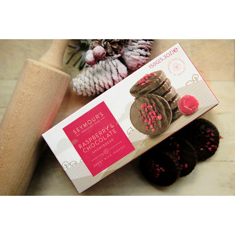 Seymours | Raspberry & Chocolate Shortbread