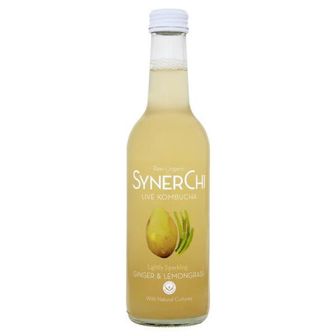 SynerChi Ginger & Lemongrass Kombucha - Kate's Kitchen
