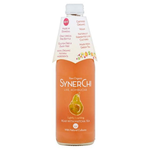 SynerChi Pear & Matcha Kombucha - Kate's Kitchen