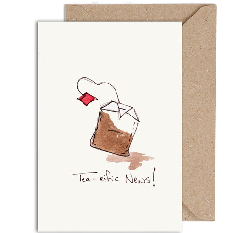 Tea-rific News! |  WeirdWaterColours Gift Card