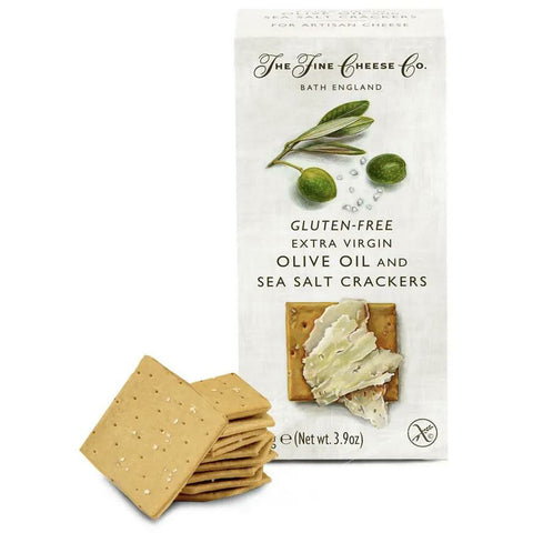 The Fine Cheese Co. | Gluten Free Extra Virgin Olive Oil and Sea Salt Crackers