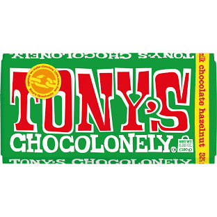 Tony's Chocolonely | Milk Chocolate Hazelnut Bar
