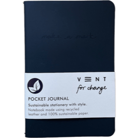 Vent For Change - Pocket Journal Black