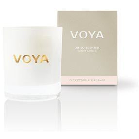 VOYA Luxury Candle - Cedarwood & Bergamot - Kate's Kitchen