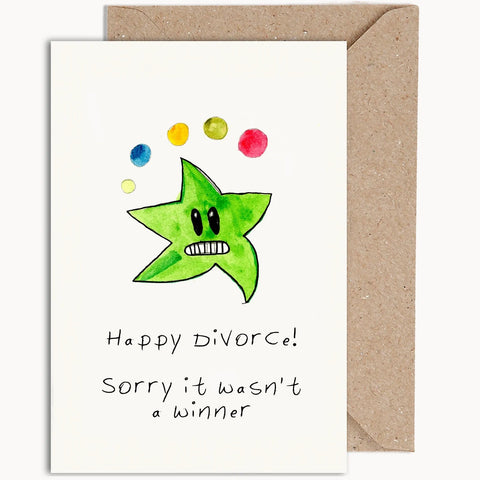 Happy Divorce | WeirdWaterColours