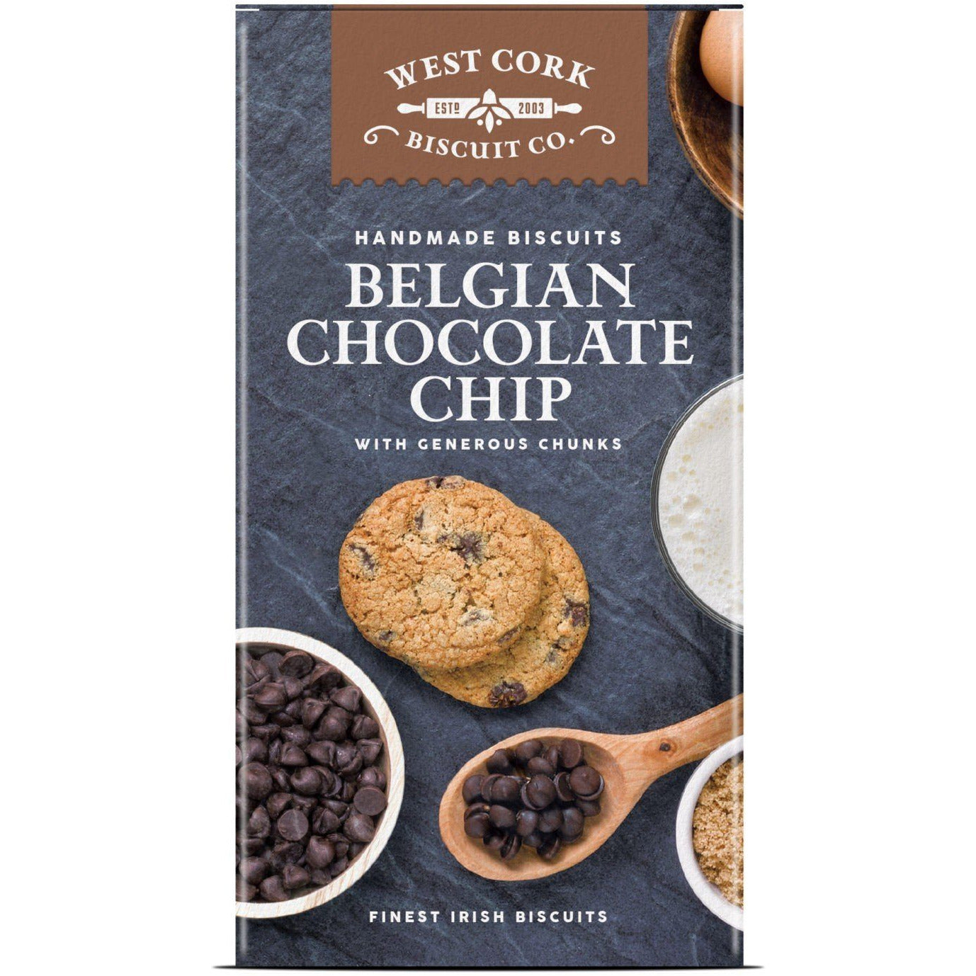 West Cork Biscuit Co - Belgian Chocolate Chip Cookie - Kate's Kitchen