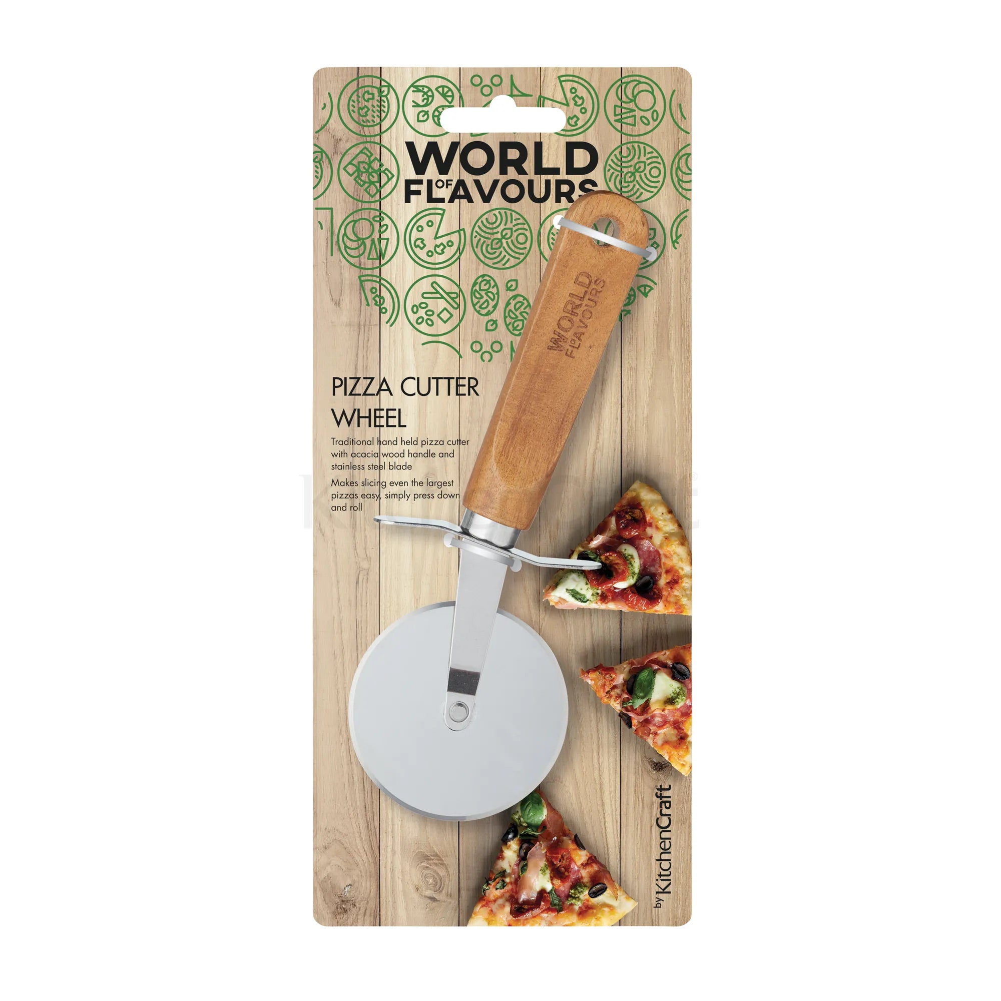 KitchenCraft World of Flavours Italian Deluxe Double Cutter Pasta