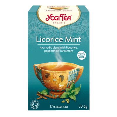 Yogi Licorice Mint tea - Kate's Kitchen